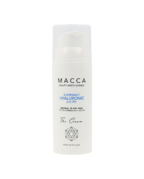 Crema Idratante Intensiva Supremacy Hyaluronic Macca 0,25% Acido Ialuronico Pelle Secca (50 ml)