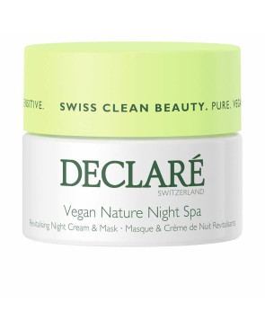 Crema Maschera Idratante e Rivitalizzante Vegan Nature Night Spa Declaré (50 ml)