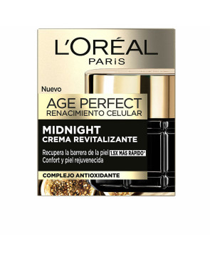 Crema Notte Antietà L'Oreal Make Up Age Perfect Revitalizzante 50 ml