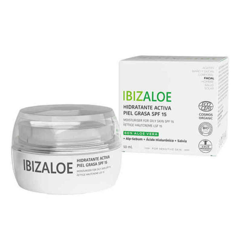 Crema Viso Ibizaloe Ibizaloe Spf 15 50 ml