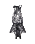 QUEEN LINGERIE - TEDDY BASSO IN PIZZO L/XL