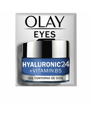 Gel per Contorno Occhi Olay Hyaluronic 24 Vitamina B5 15 ml