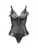 QUEEN LINGERIE - ORSACCHIOTTO CON CERNIERA TAGLIA PLUS