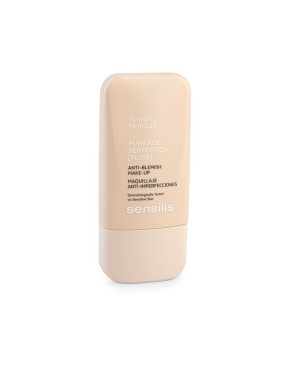 Base Cremosa per il Trucco Sensilis Pure Age Perfection 05-pêche Anti-imperfezioni (30 ml)