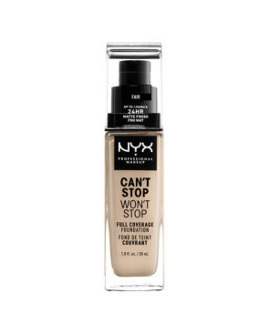 Base Cremosa per il Trucco NYX Can't Stop Won't Stop Fair (30 ml)