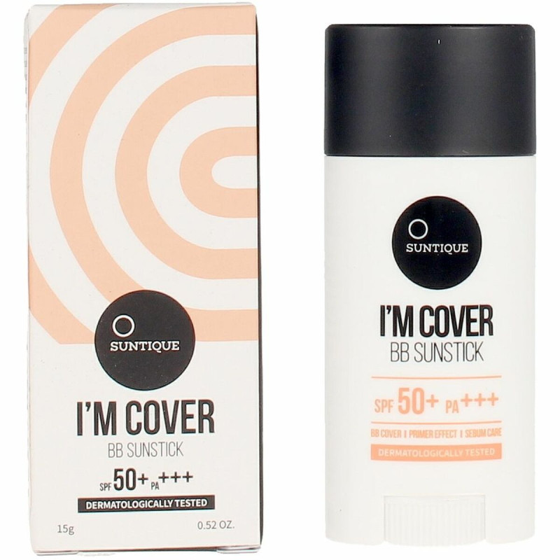 Crema Idratante con Colore Suntique I'm Cover Stick Spf 50 15 g