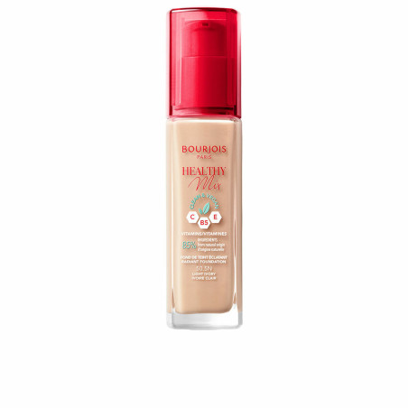 Base per Trucco Fluida Bourjois Healthy Mix Nº 50.5N Light ivory 30 ml