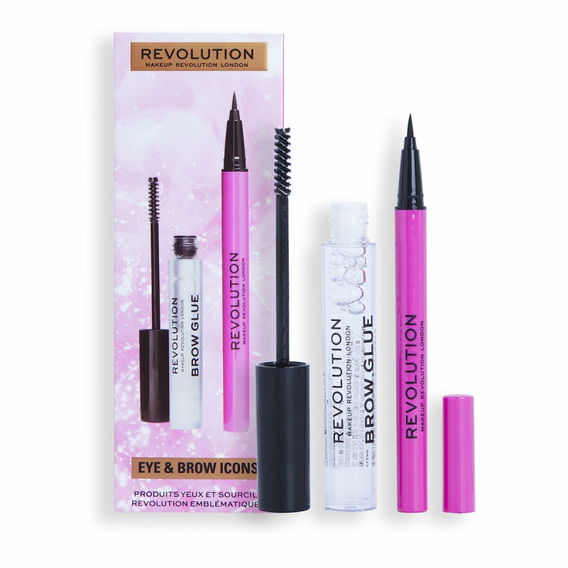 Set da Trucco Revolution Make Up Eye & Brow Icons 2 Pezzi