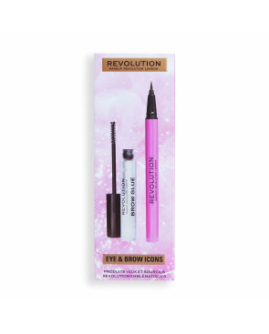 Set da Trucco Revolution Make Up Eye & Brow Icons 2 Pezzi