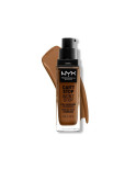 Base Cremosa per il Trucco NYX Can't Stop Won't Stop Warm mahogany 30 ml