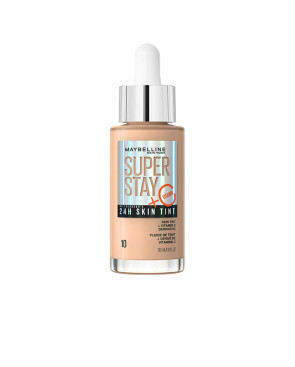 Base per Trucco Fluida Maybelline Super Stay Skin Tint Vitamina C Nº 10 30 ml