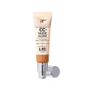 Base Cremosa per il Trucco It Cosmetics CC+ Nude Glow Tan Spf 40 32 ml