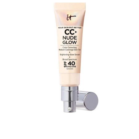 Base Cremosa per il Trucco It Cosmetics CC+ Nude Glow Fair porcelain Spf 40 32 ml