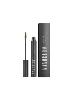 Mascara per Ciglia Nanobrow Shape Mascara Marrone Chiaro 7 ml