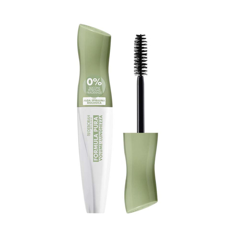 Mascara per Ciglia Deborah Formula Pura Nero (12 ml)