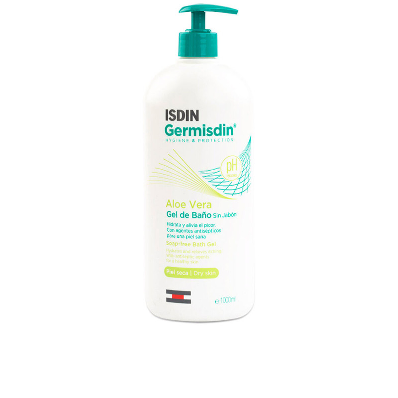 Gel Bagno Isdin Germisdin Aloe Vera Antisettico (1000 ml) (Parafarmacia)