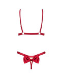 OBSESSIVE - RUBINESA SET DE DUE PEZZI L/XL