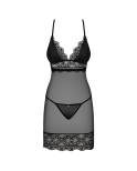 OBSESSIVE - CHEMISE RENELIA E TANGA L/XL