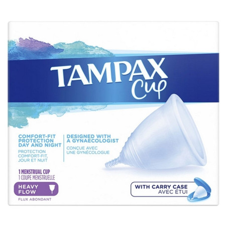 Coppetta Mestruale Heavy Flow Tampax Tampax Copa 1 Unità