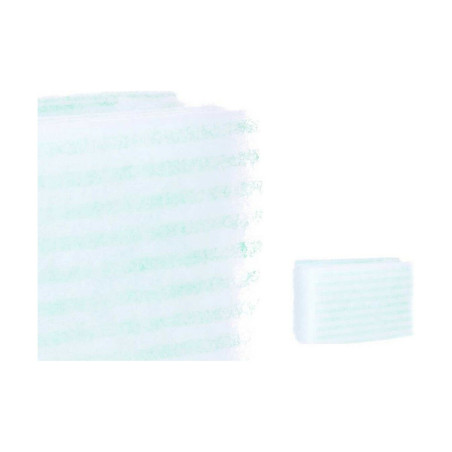 Spugna per il Corpo Sapone Azzurro Bianco 19,5 x 12 x 1,5 cm (12 Unità)