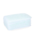 Spugna per il Corpo Sapone Azzurro Bianco 19,5 x 12 x 1,5 cm (12 Unità)