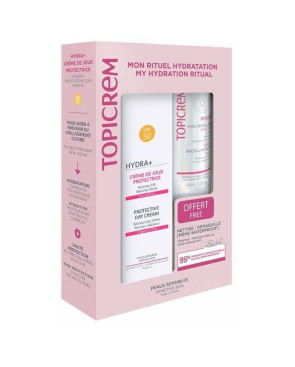 Set Cosmetica Topicrem Crema Día Protectora Lote 2 Pezzi