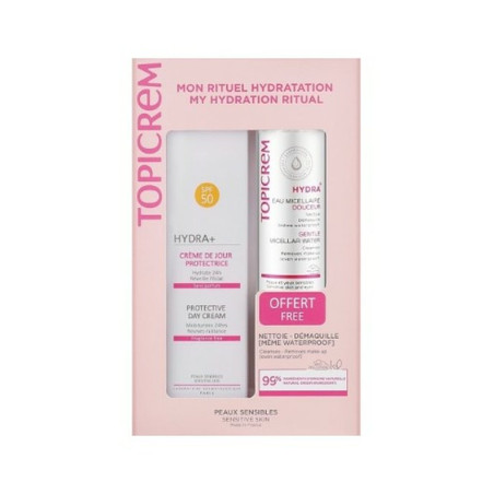 Set Cosmetica Topicrem Crema Día Protectora Lote 2 Pezzi