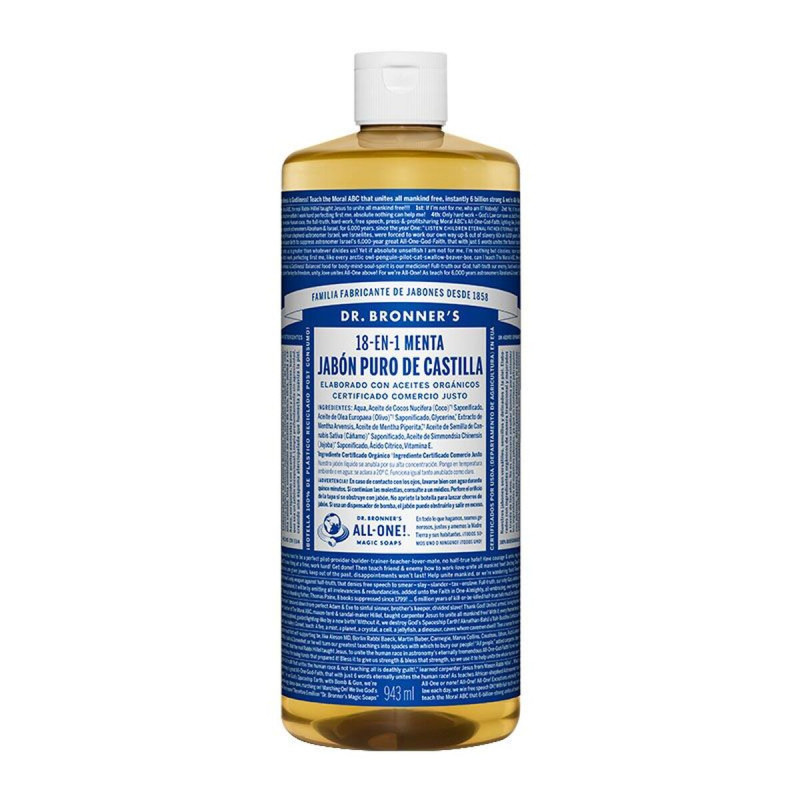 Sapone Liquido Dr Bronner's 945 ml Menta