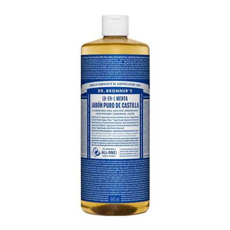 Sapone Liquido Dr Bronner's 945 ml Menta