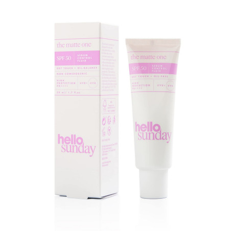 Crema Viso Hello Sunday The Matte One SPF 50 (50 ml)