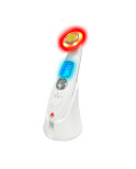 Massaggiatore Viso con Radiofrequenza, Fototerapia ed Elettrostimolazione Drakefor 9902 Bianco 3 Pezzi