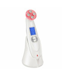 Massaggiatore Viso con Radiofrequenza, Fototerapia ed Elettrostimolazione Drakefor 9901 Bianco 3 Pezzi