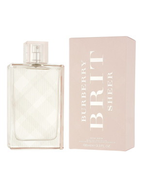 Profumo Donna Burberry EDT 100 ml Brit Sheer