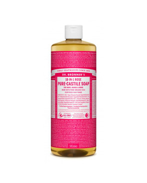 Sapone Liquido Dr Bronner's 945 ml Rose