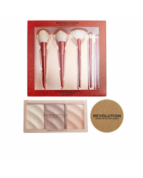 Set da Trucco Revolution Make Up Illuminante 3 Pezzi