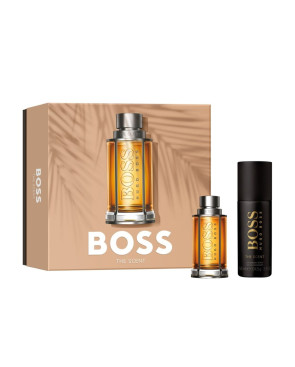 Cofanetto Profumo Uomo Hugo Boss EDT The Scent 2 Pezzi