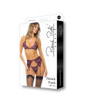 Set di Lingerie René Rofé Viola (M/L)