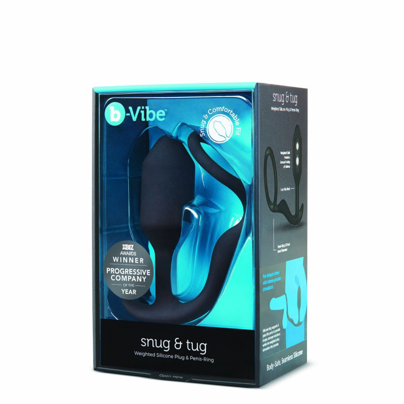 Plug Anale Snug & Tug B-Vibe Nero