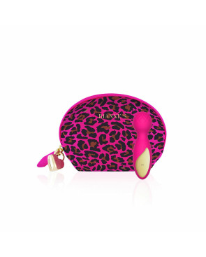 Massaggiatore a Bacchetta Lovely Leopard Mini Rianne S Rosa Dorato