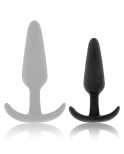 BLACKSILVER - PLUG ANALE IN SILICONE HANSEL CON MANIGLIA PICCOLO