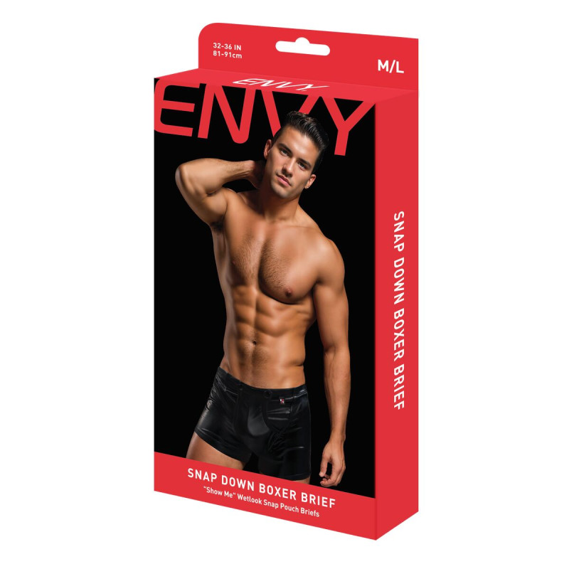 Boxer da Uomo Envy Nero M/L