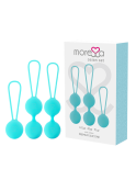 MORESSA - SET OSIAN PREMIUM IN SILICONE TURCHESE