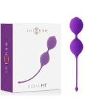 INTENSE - KISHA FIT IN SILICONE KEGEL LILLA