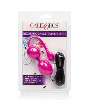 CALIFORNIA EXOTICS - RICARICABILE DUAL KEGEL ROSA