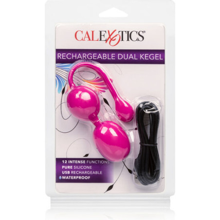 CALIFORNIA EXOTICS - RICARICABILE DUAL KEGEL ROSA