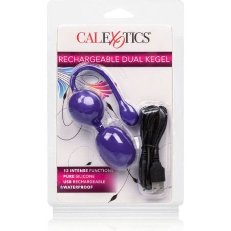 CALIFORNIA EXOTICS - RICARICABILE DUAL KEGEL VIOLA