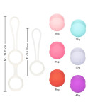 CALIFORNIA EXOTICS - SHE-OLOGY SET BOLAS KEGEL INTERCAMBIABILI