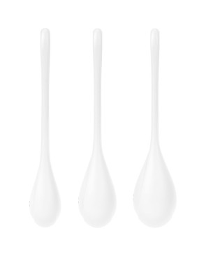 SATISFYER - SET DA ALLENAMENTO YONI POWER 1 BIANCO