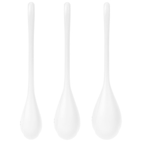 SATISFYER - SET DA ALLENAMENTO YONI POWER 1 BIANCO