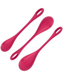 SATISFYER - SET DA ALLENAMENTO YONI POWER 1 ROSSO